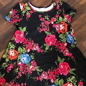 LuLaRoe Floral Carly Dress